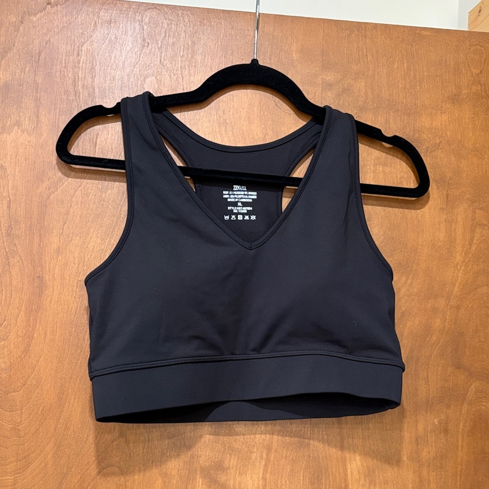 Stylish Black Sports Bra